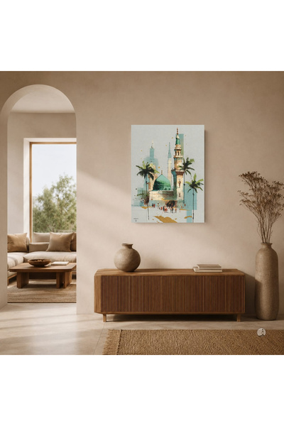 TOHAFY STORE لوحة كانفس "طيبة" مقاس 60×80 سم. "Wall DecorArt "Tyba