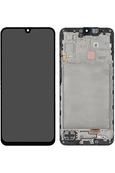 Samsung Οθόνη με μηχανισμό αφής και πλαίσιο για A175f Galaxy A17 4g Μαύρο Κωδ...