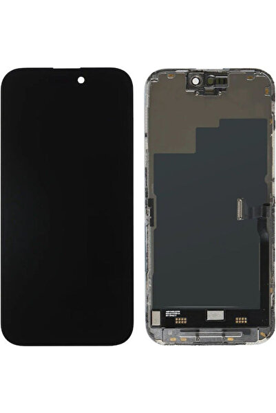 OEM Apple Iphone 15 Pro Μαλακή Οθόνη OLED LCD + Αφής Μαύρο Κωδικός: SP11041BK-3