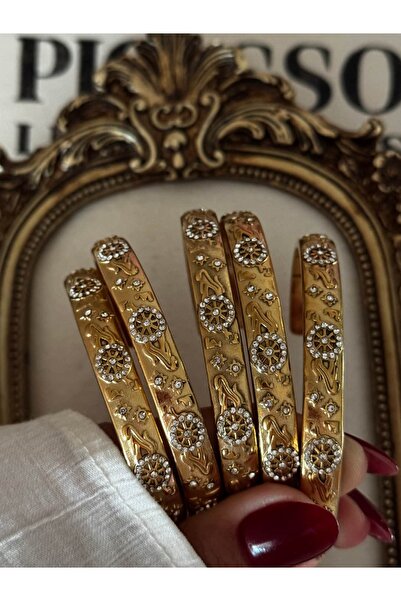 lumirajewel solera vintage kelepçe | çelik