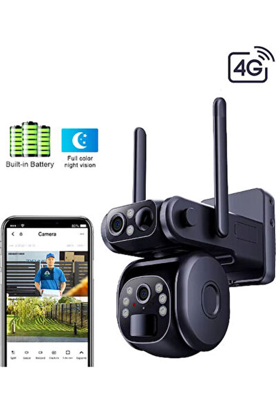 Other XY-04163 Κάμερα Παρακολούθησης IP Wi-Fi/4G Full HD 1080p Αδιάβροχη Τροφ...