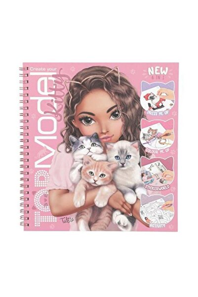 MAYORAL Top model kitty coloring book - multicolor