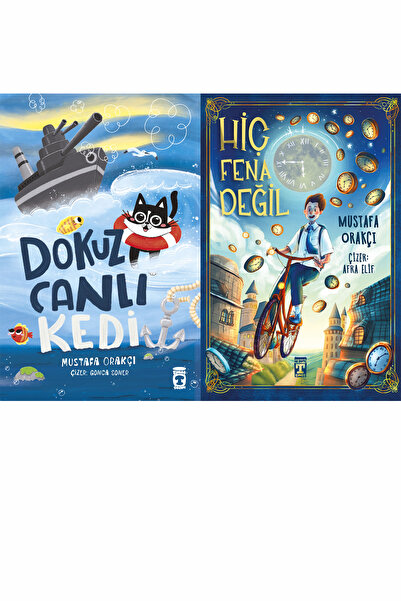 Timaş Çocuk Dokuz Canlı Kedi ve Hiç Fena Değil (Mustafa Orakçı)
