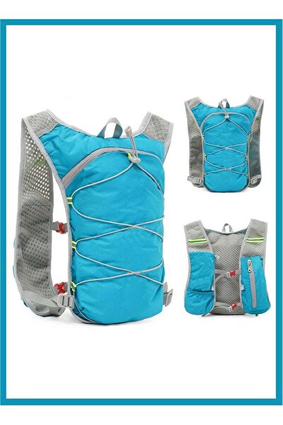 Arabest Reflective Running Water Backpack,Ultralight Marathon Vest with Adjus...