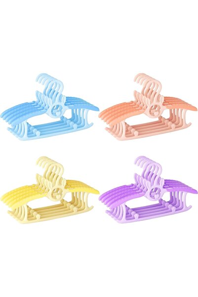 Arabest 20 Pack Colorful Baby Plastic Hangers,Durable Adjustable Kids Hangers...