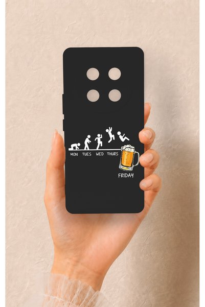 Vip Case حافظة سيليكون منقوشة متوافقة مع هاتف Honor Magic 7 Lite 5G من Fun Da...