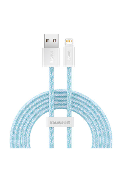 Baseus Cablu USB la Lightning 2M 2.4A Pentru iPhone 11 12 13 14 Conector Dinamic