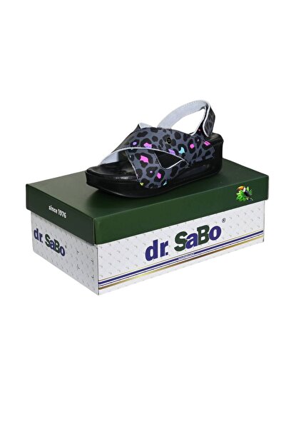 DR SABO Women's Orthopedic Leather Summer Slippers with Cross Straps and Buck...