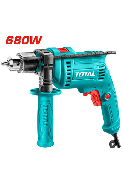 TOTAL Drill Rakkag 680W 13mm Iron Head Tg1061356-8 Total