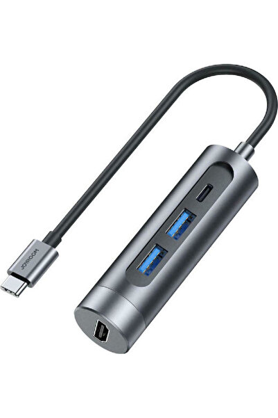 Joyroom Σταθμός σύνδεσης USB-C με HDMI 4K PD Γκρι (S-H113-DG)
