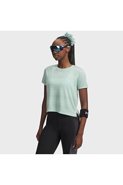 Under Armour Velociti Women's Green Polo Neck T-Shirt