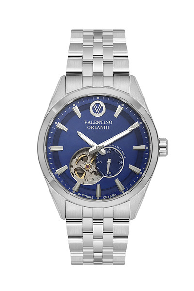 Valentino Orlandi Silver Stainless Steel Watch for Men VO.1.10034-2