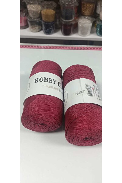 hobby club [ 1 Adet 4no 200 Gr] Polyester Makrome Orta Kalın Supla Ve Çanta I...