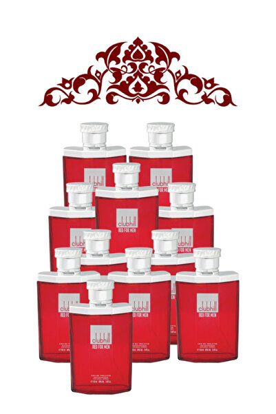 Cosmo 11 قطعة عطر كلوب هيل ريد للرجال 100 مل