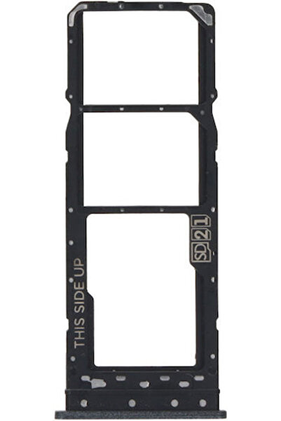 OEM Υποδοχή κάρτας SIM Μαύρο για Motorola Moto E22