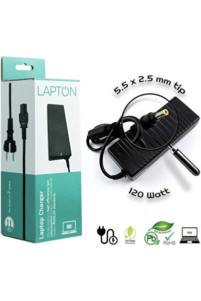 OEM Φορτιστής φορητού υπολογιστή 120W 19V 6.3A για Toshiba Κωδικός: MA6850-14