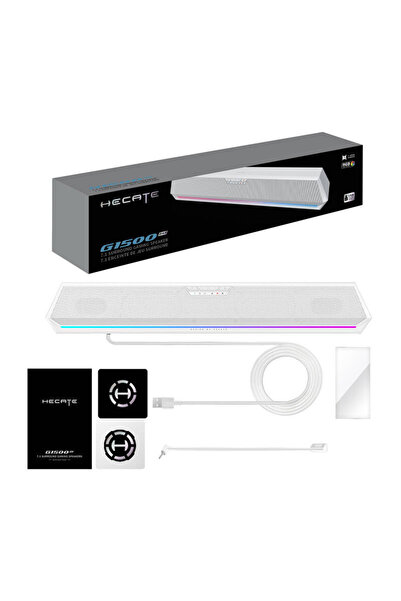 Edifier Soundbar de gaming G1500 pentru PC, console, TV 2.1 cu Bass Reflex