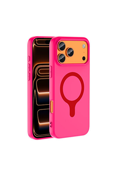Bilişim Aksesuar iPhone 17 Pro Kılıf Pastel Renkli MagSafe Kamera Yükseltili ...