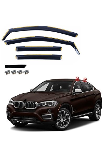 Flexzon Ανεμοθραύστες για BMW X6 F16 2014-2019 4 τεμάχια. FZVETRBR0128