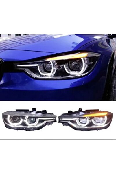 OEM Εμπρόσθιοι προβολείς LED για F30 (2011-2016) σχεδιασμού facelift - σετ 2 ...
