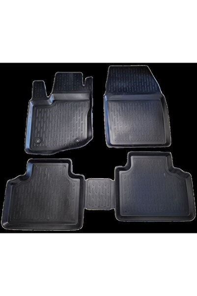 PERFLEX Πατάκια δαπέδου για SKODA YETI 2009-2017 από καουτσούκ, βαθιά (Μαύρα)...