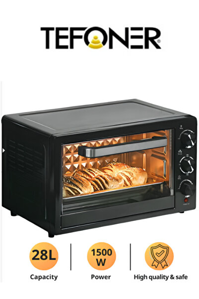 TEFONER 28L Large Capacity Electric Oven. The Lowest Electricity Consumption ...