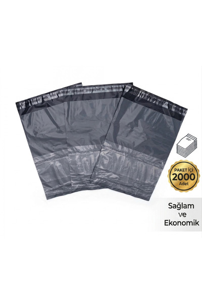 Generic Brand 45x55 5 Pockets Inside Black Outside Gray Cargo Bag 100 Pieces