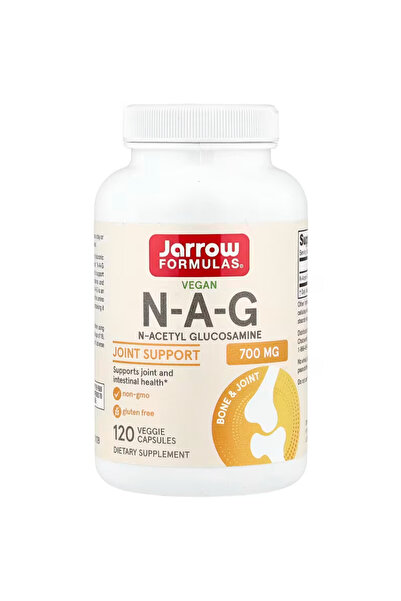 Jarrow Formulas N-A-G 700 mg, N-Acetyl Glucosamine, Acetylated Form of Glucos...