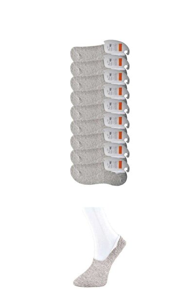 Mestore 9 pairs of grey men's ballet socks
