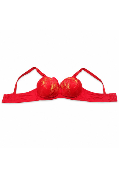 Generic Women's 52 Size Mixed Pattern Bra-3 Pieces