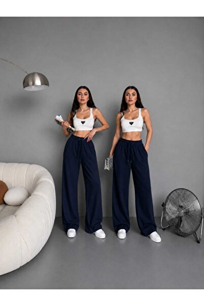 JULİA MODA 2-Piece Women's Summer Sweatpants, Comfortable Fit, Premium Cotton...