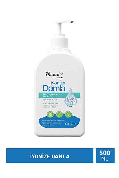 homm Çok Amaçlı Konsantre Yüzey Temizleyici İyonize Damla 500 ml