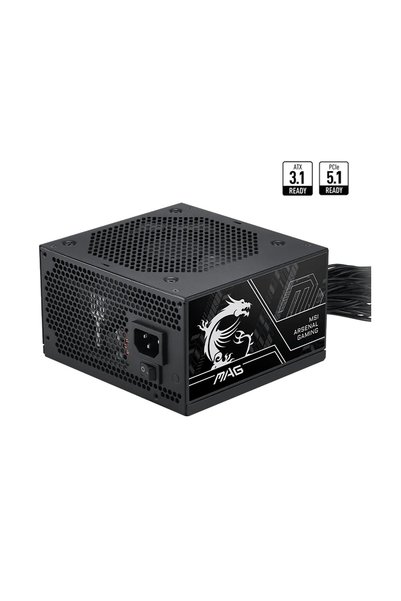Universal MSI MAG A750BN PCIE5 III 750W 80+ BRONZE ATX 3.1 PCIE 5.1 مزود الطاقة