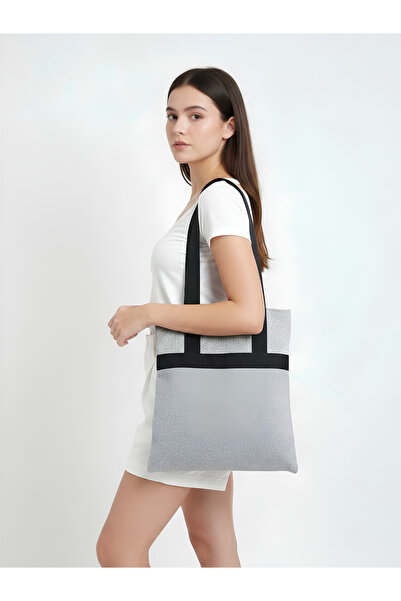 Tasarım Color Transition Tote Bag (Gray)