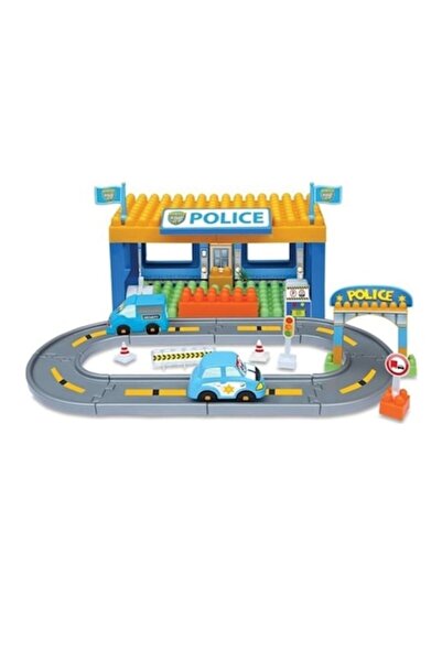 YUPY Set de construcție, Secție de poliție 48 piese