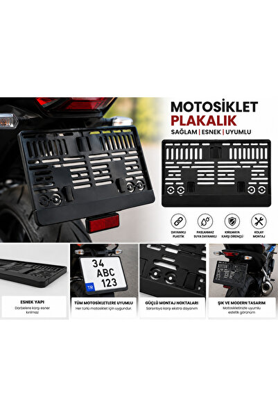 MOTOSİKLET PLAKALIĞI