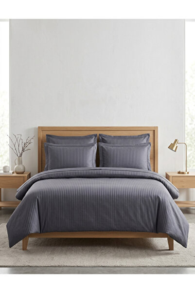 GENÇEV HOME COLLECTİONS Premium 100% Cotton Satin Double 6-Piece Duvet Cover ...