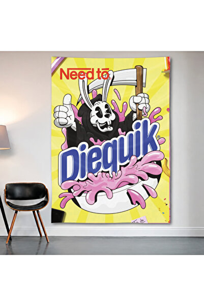 Geek Cultcha Diequik Parody Wall Covering Wall Tapestry First Quality Satin F...