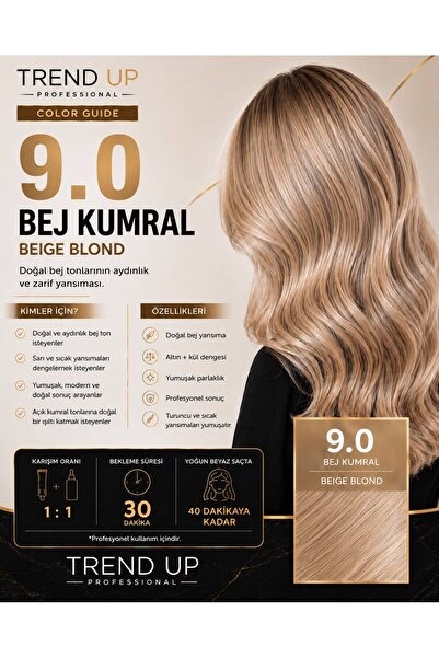 Ana Ton Amonyaklı Saç Boyası - 9.0