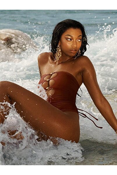 Victoria's Secret Çift Taraflı Dekolteli Straplez Mayo