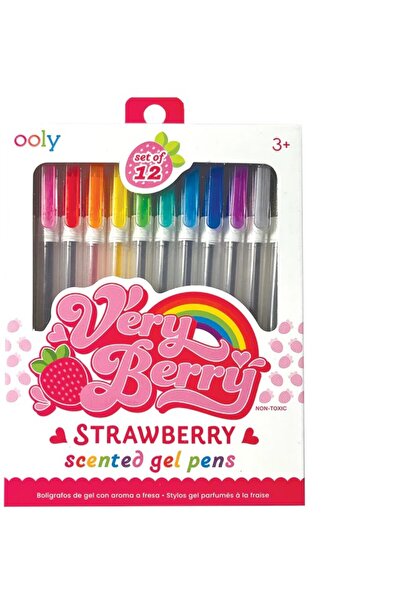 Ooly Pixuri cu gel parfumate Very Berry - Set de 12,,
