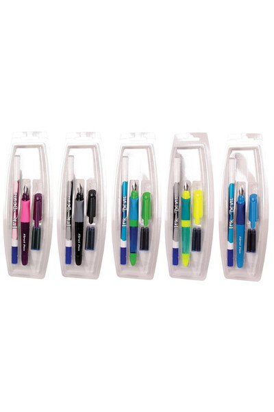 CRESCO Stilou/pix pentru copii, cu radier si 2 naboje de cerneala, multicolor...