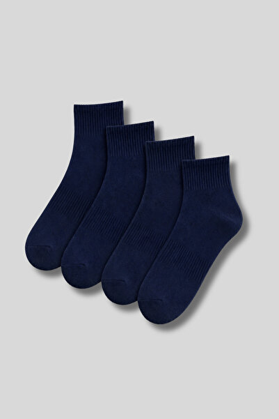 Ada Çorap & İç Giyim Men's 4-Pack Cotton Sole Towel Mid-Length Sports-Tennis ...