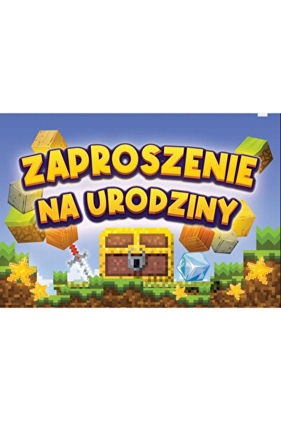 Yeku Invitatii pentru zi de nastere ZAY MINI, carduri pe hartie 300 g, 118x16...