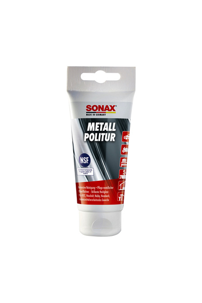 Sonax Metall Politur 75ML – High-Gloss Metal Polish for Car, Home & DIY Shine