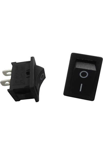 REALPARTS Intrerupator auto RapidAuto 12V, 20Ah, 18.5 x 13 mm, negru cu 2 poz...