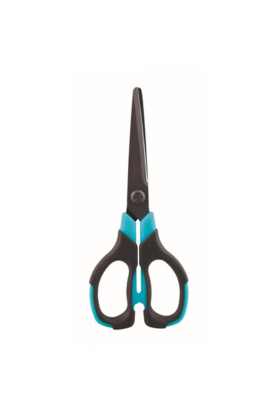tetis Foarfeca de birou, Tetis, Aderenta, 17 cm, Galben/Negru