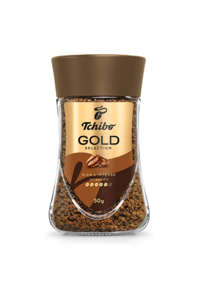 Tchibo GOLD SELECTİON RICH & INTENSE ÇÖZÜNEBİLİR KAHVE KVN 50 GR *1'Lİ