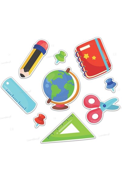 LearnHow Set decorațiuni pentru ferestre, LearnHow, Multicolor