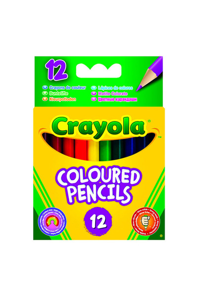 Crayola Set 12 creioane colorate Crayola, multicolor